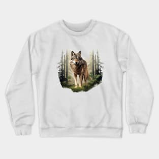 Grey Wolf Crewneck Sweatshirt